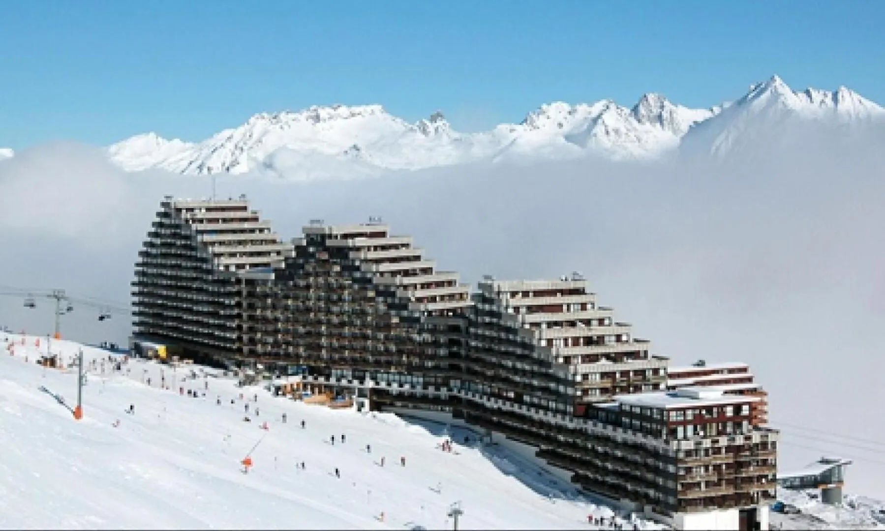 Residence Diamant - Studio Pour 4 Personnes 184 La Plagne